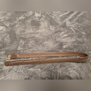 Old Navy Wide Ring-Buckle Faux-Leather Braided Belt for Women (1.5-inch)